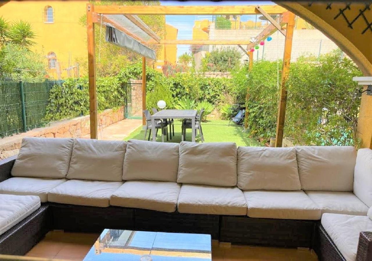 Apartamento Con Hermoso Jardin Y Ac Isla Plana Eksteriør bilde