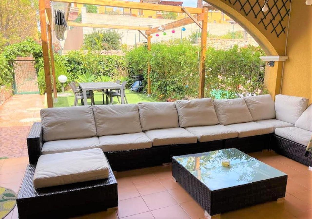 Apartamento Con Hermoso Jardin Y Ac Isla Plana Eksteriør bilde