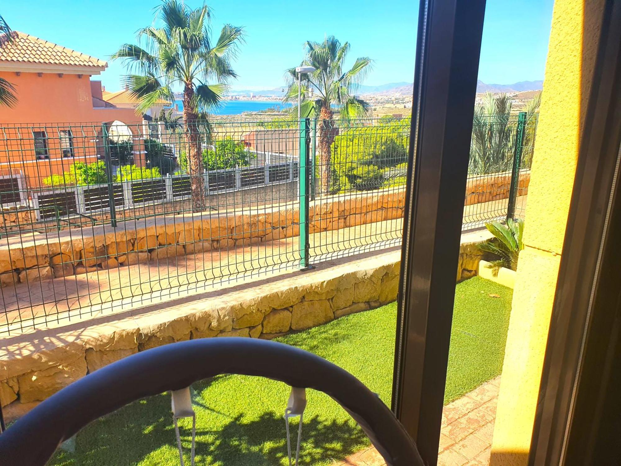 Apartamento Con Hermoso Jardin Y Ac Isla Plana Eksteriør bilde