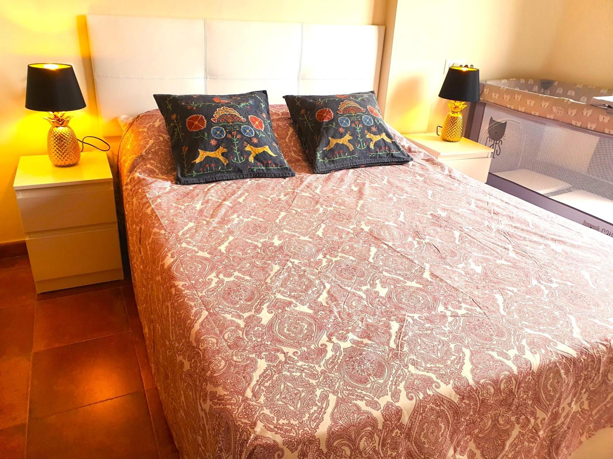 Apartamento Con Hermoso Jardin Y Ac Isla Plana Eksteriør bilde