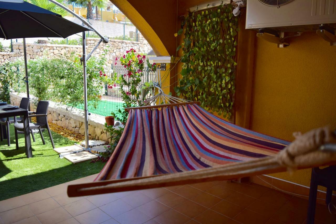 Apartamento Con Hermoso Jardin Y Ac Isla Plana Eksteriør bilde